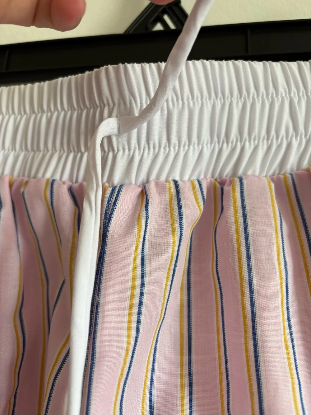 NWT Pink Striped Set - Short Sleeve Top & Shorts